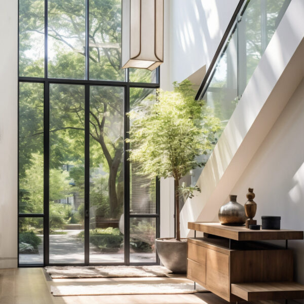 ai-genere-d-entree-de-style-moderne